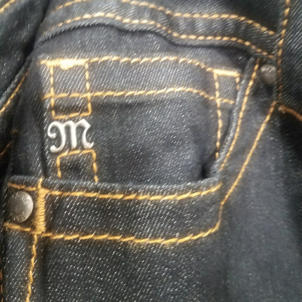 FIRM. MISS ME NOCTURNE MID-RISE BOOTCUT JEANS - Picture 6 of 8
